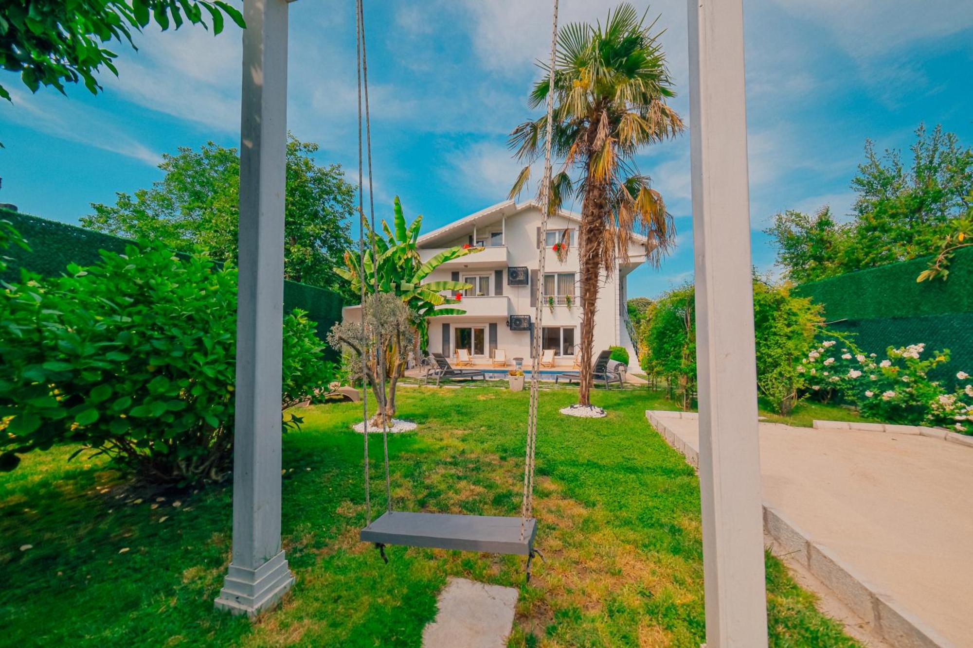 Villa Atlas Muhafazakar Havuzlu, Mustakil Genis Bahceli Сапанча Экстерьер фото