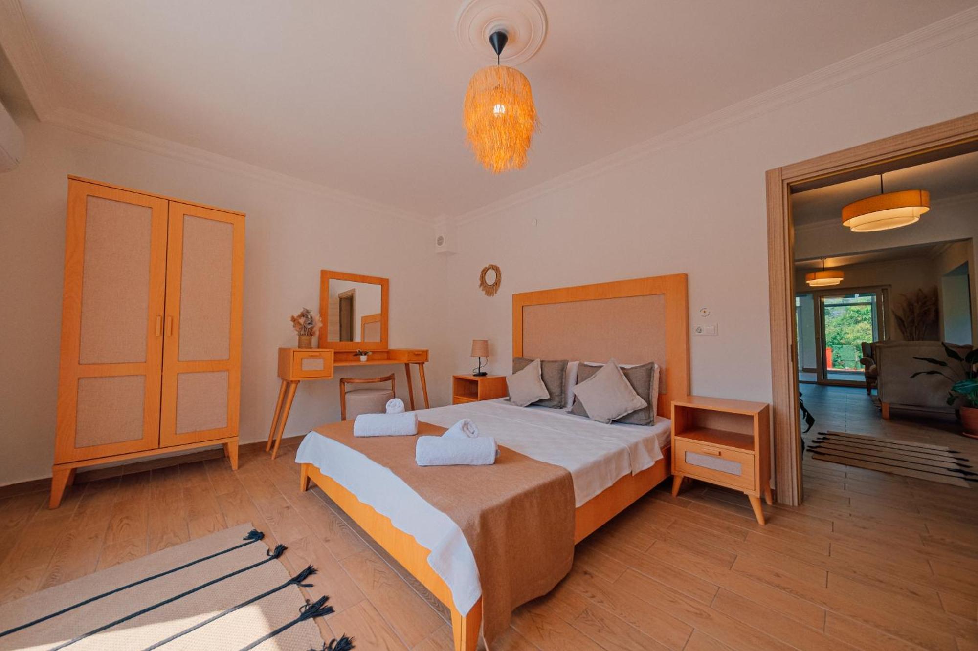 Villa Atlas Muhafazakar Havuzlu, Mustakil Genis Bahceli Сапанча Экстерьер фото
